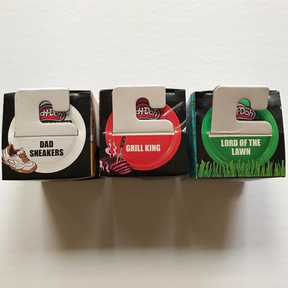 Play Doh Grown Up Scents Lot Of 3 Lawn Dad Sneakers Grill King - Picture 6 of 8